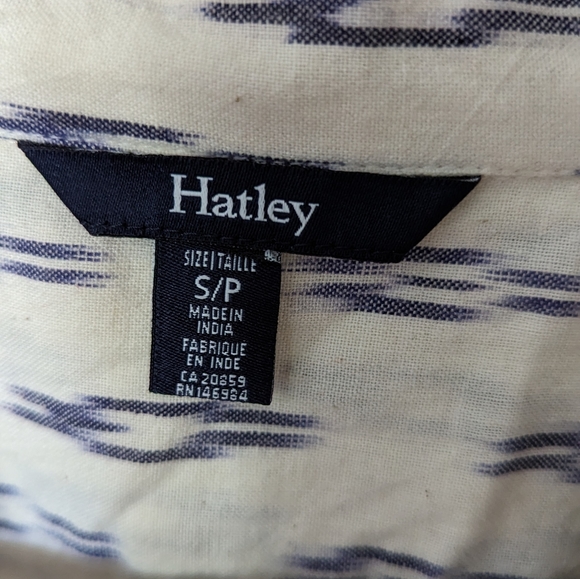 Hatley blue and white mini dress - Picture 2 of 2